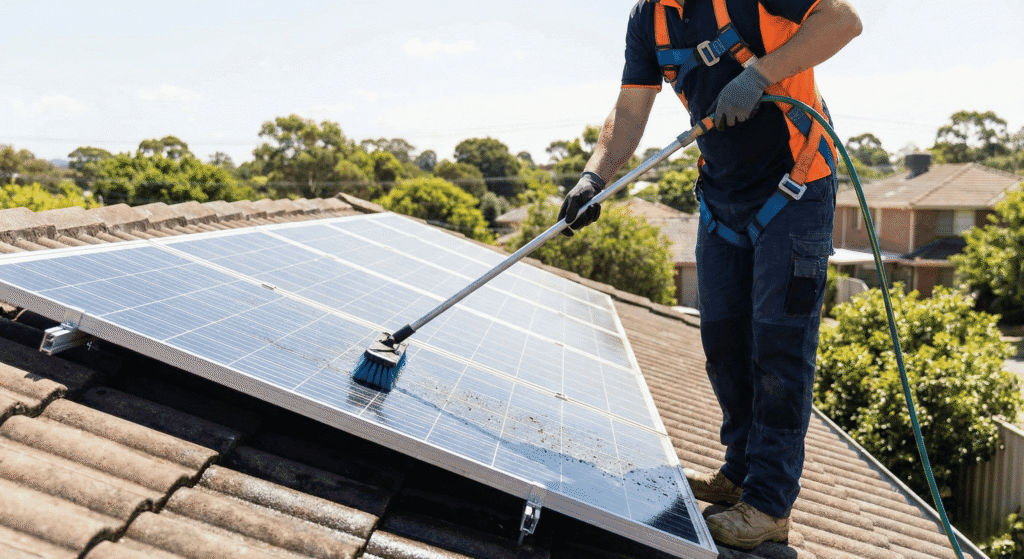 Cleaning dust to increase how many units generated by 3kw solar panel