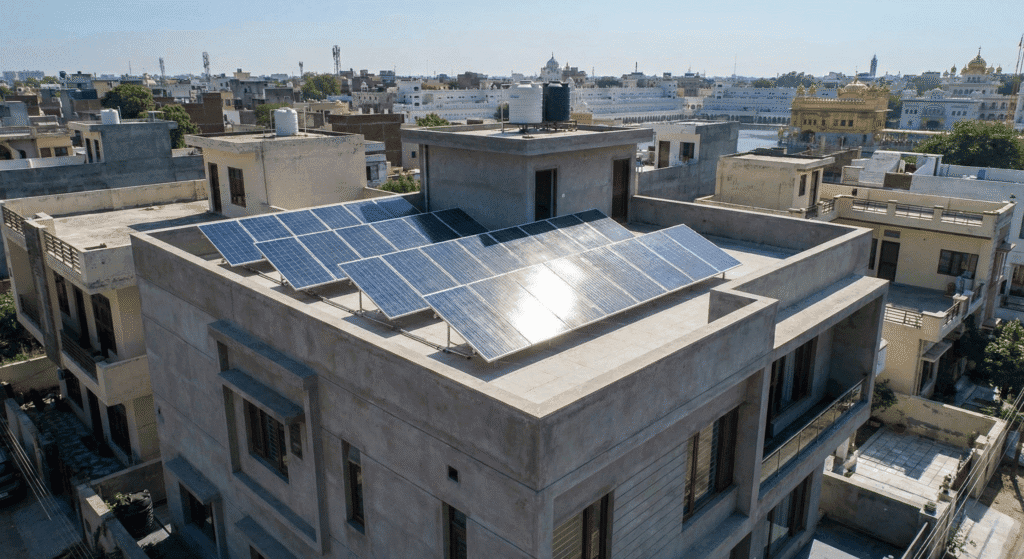 Homeowner utilizing the subsidy on solar panels in Punjab to install a 3kW system
