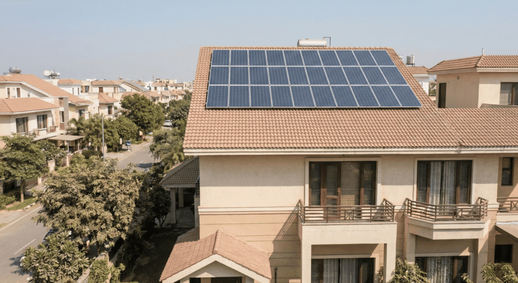 Solar panel subsidy Haryana residential installation