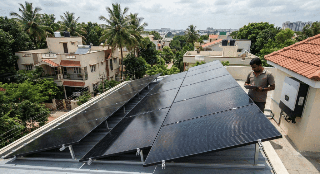 residential rooftop system from top 5 solar panel companies in india