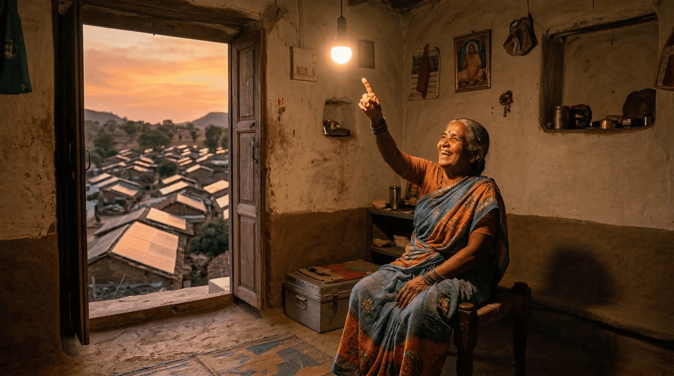 1st solar village in india