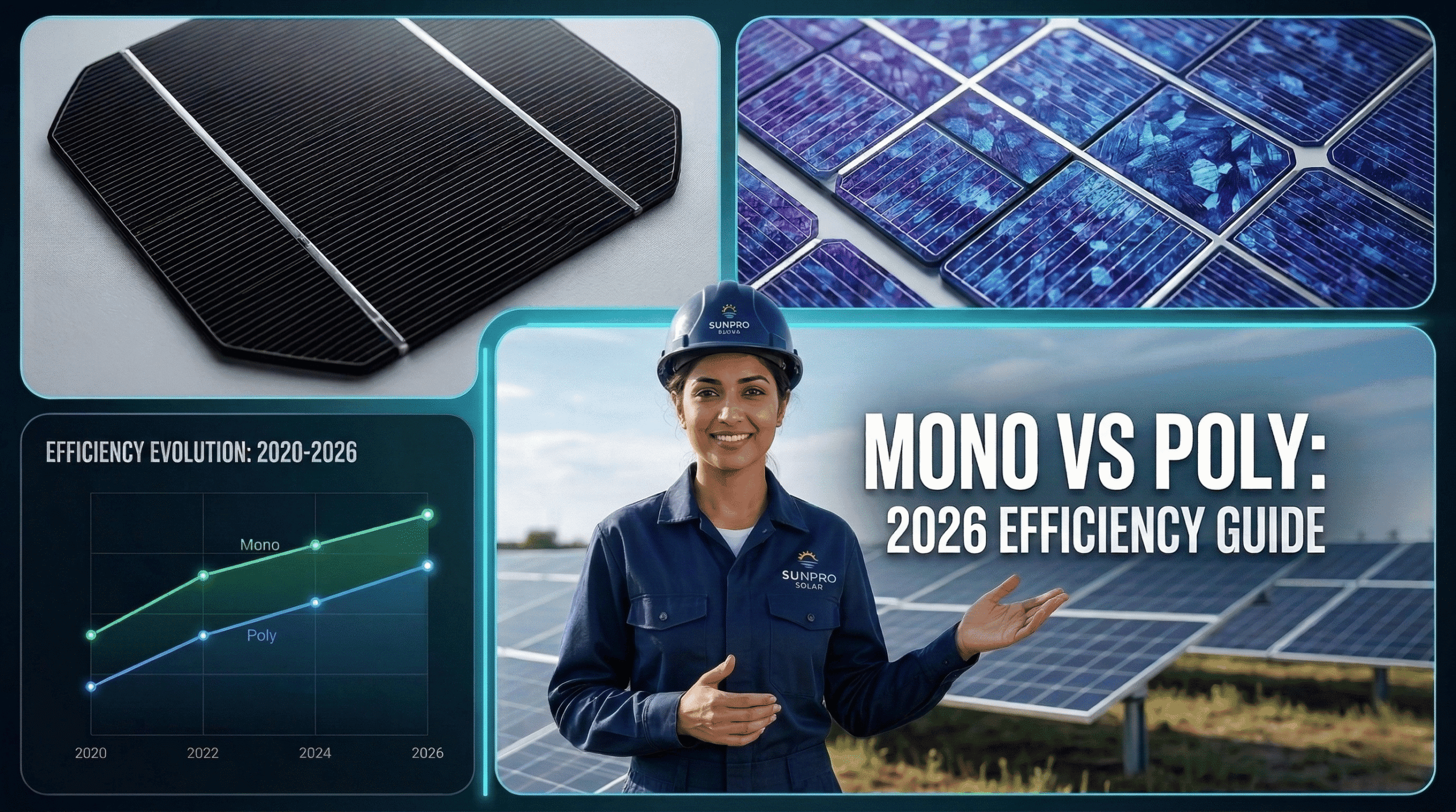 Mono vs poly solar panels