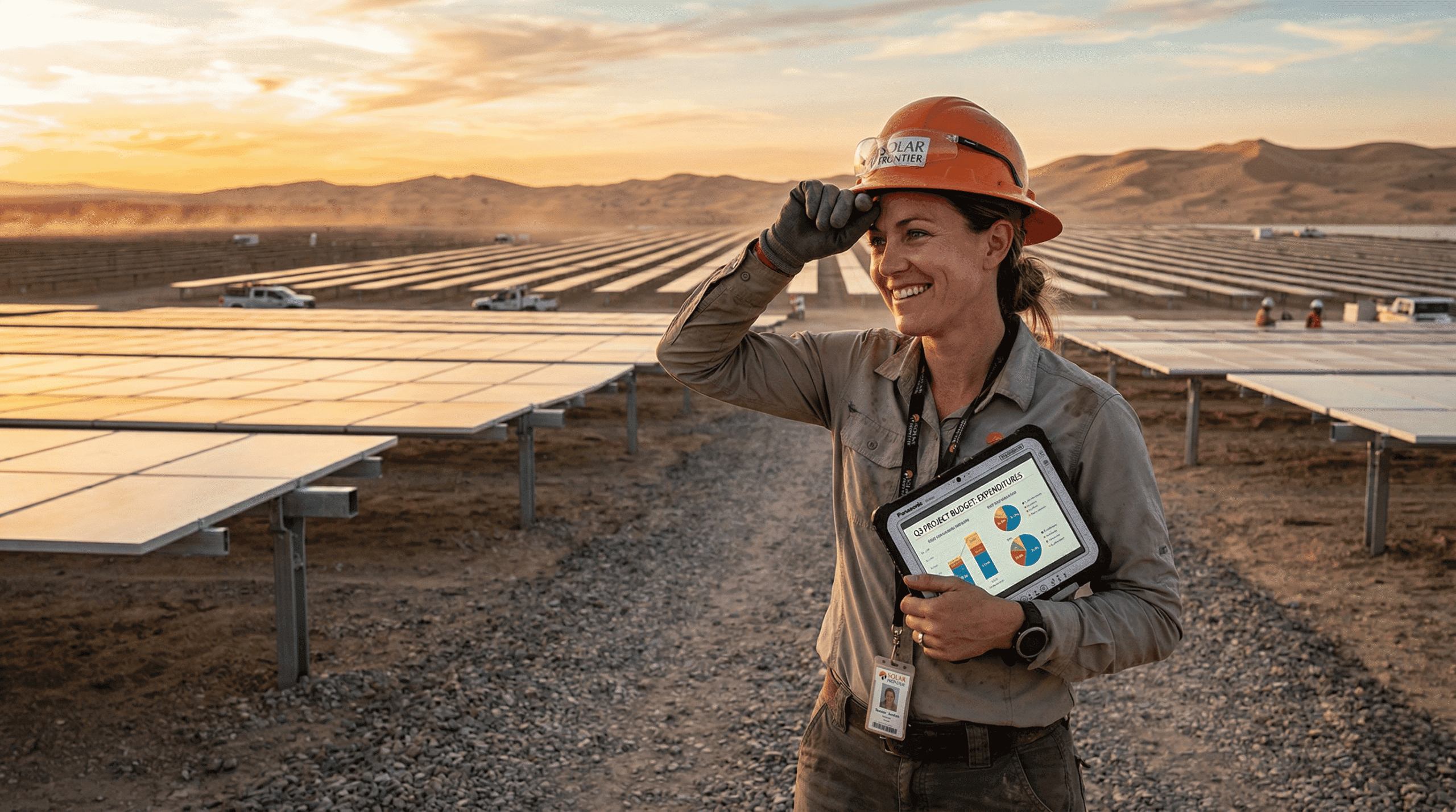 Solar power plant cost